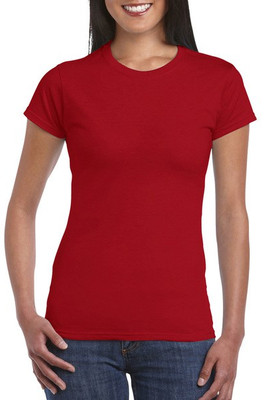 Gildan GD072 - Kvinders ringspundet 100% bomuldst-shirt