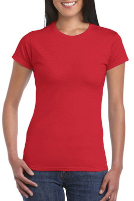 Gildan GD072 - Kvinders ringspundet 100% bomuldst-shirt