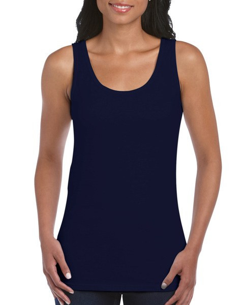 Gildan GD077 - Softstyle™ Women's Deluxe Rib Knit Tank Top