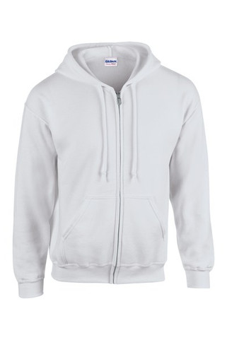 Gildan GD058 - Hanorac cu fermoar complet UltraSoft HeavyBlend™ cu glugă