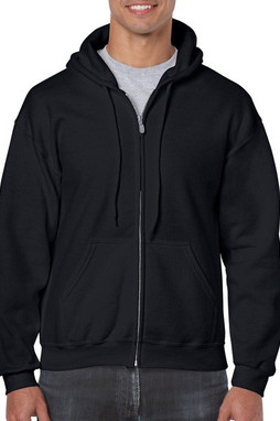 Gildan GD058 - Sweat-shirt à capuche adulte zippé HeavyBlend™