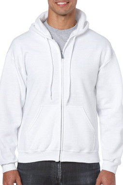 Gildan GD058 - Sweat-shirt à capuche adulte zippé HeavyBlend™