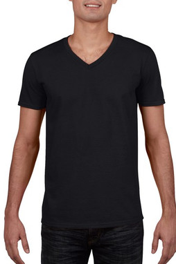 Gildan GD010 - Premium Softstyle™ V-Neck T-Shirt for Everyday Comfort