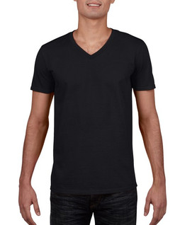 Gildan GD010 - Premium Softstyle™ V-Neck T-Shirt for Everyday Comfort