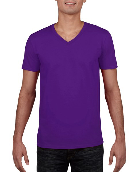 Gildan GD010 - Premium Softstyleâ„¢ V-Neck T-Shirt for Everyday Comfort
