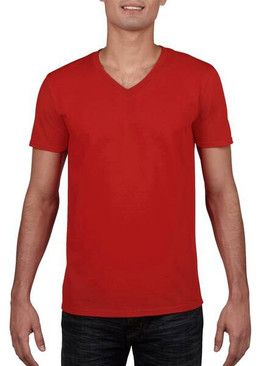 Gildan GD010 - Premium Softstyle™ V-Neck T-Shirt for Everyday Comfort