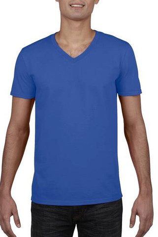 Gildan GD010 - Premium Softstyle™ V-Neck T-Shirt for Everyday Comfort
