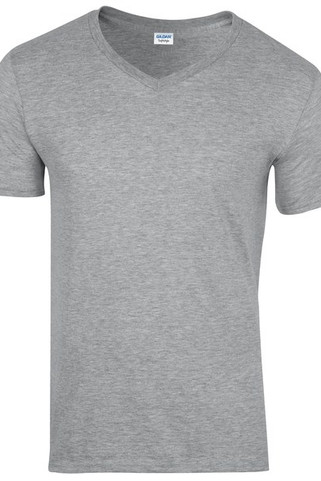 Gildan GD010 - Premium Softstyle™ V-Neck T-Shirt for Everyday Comfort
