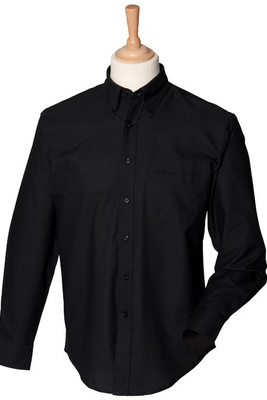 Henbury HB510 - Long sleeved classic Oxford shirt