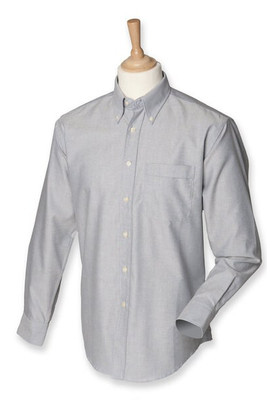Henbury HB510 - Long sleeved classic Oxford shirt