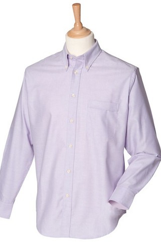 Henbury HB510 - Camicia Oxford classica a maniche lunghe