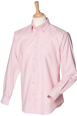 Henbury HB510 - Long sleeved classic Oxford shirt