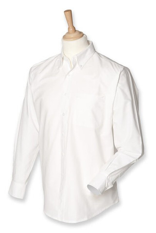 Henbury HB510 - Classic Oxford overhemd met Lange Mouw