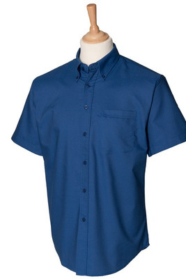 Henbury HB515 - Classic Short Sleeve Oxford Shirt