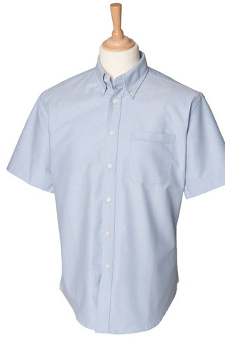 Henbury HB515 - Classic Short Sleeve Oxford Shirt