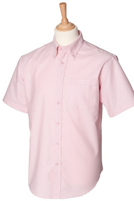 Henbury HB515 - Classic Short Sleeve Oxford Shirt