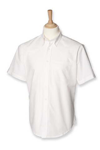 Henbury HB515 - Cămașă Oxford cu mânecă scurtă clasică