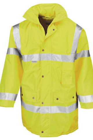 Result Safeguard RE18A - Eco-Friendly Reflective Safety Jacket with Hood