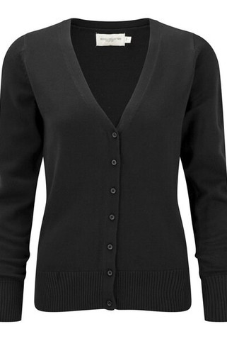 Russell Collection J715F - Cardigan Femme Confort Coton Mélangé