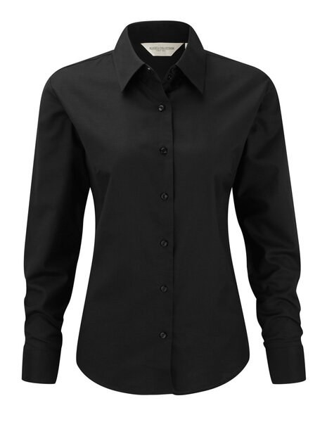 Russell Collection J932F - Women's long sleeve easycare Oxford shirt
