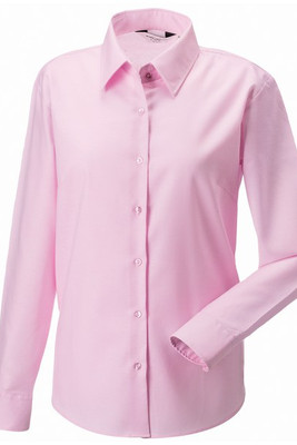 Russell Collection J932F - Women's long sleeve easycare Oxford shirt