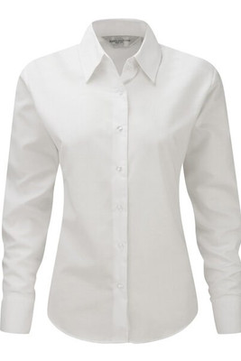 Russell Collection J932F - Women's long sleeve easycare Oxford shirt