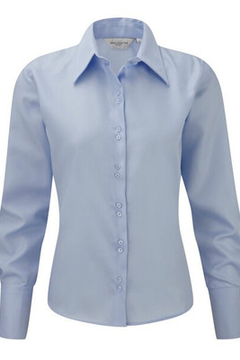 Russell J956F - Cămașă pentru femei cu mânecă lungă, ultimate non-iron