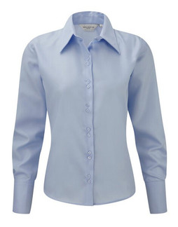 Russell J956F - Camisa de Mulher de manga comprida - ultimate non-iron shirt