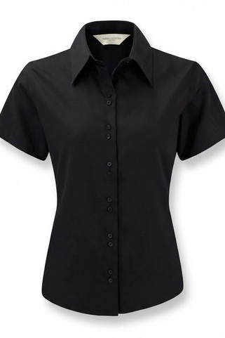 Russell Collection J957F - Womens short sleeve ultimate non-iron shirt