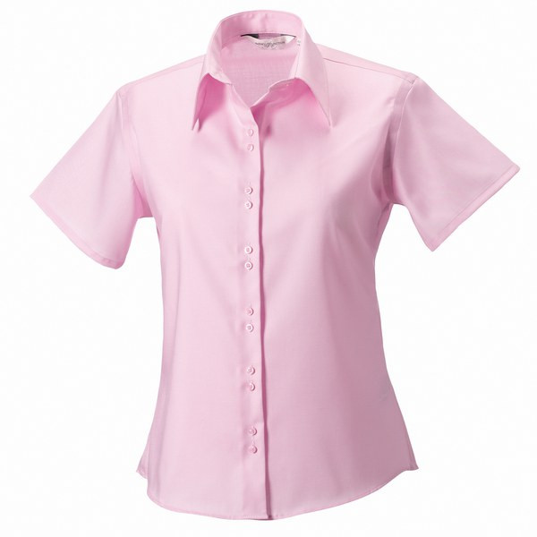 Russell Collection J957F - Women's short sleeve ultimate non-iron shirt