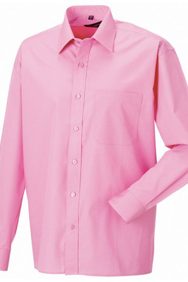 Russell Collection J936M - Long sleeve pure cotton easycare poplin shirt