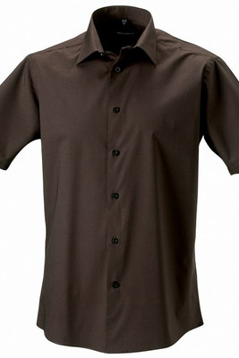 Russell J947M - Košulja kratkih rukava, jednostavna za održavanje, uskog kroja