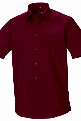 Russell Collection J947M - Short sleeve easycare fitted shirt