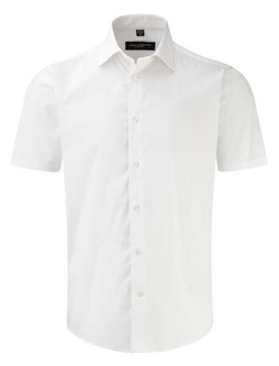 Russell Collection J947M - Chemise ajustée manches courtes facile d’entretien