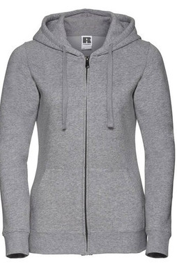 Russell J266F - Womens authentic zipped hooded sweatshirt