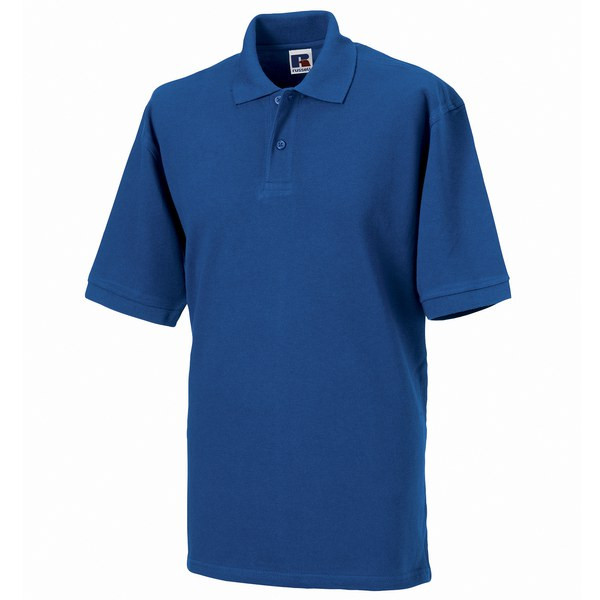 Russell J569M - Klassisk 100% bomuld Pique poloshirt