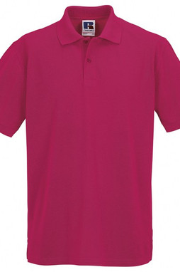 Russell J569M - Polo in Cotone Piqué con Dettagli Classici