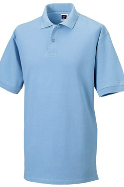 Russell J569M - Klassisches Baumwoll Poloshirt