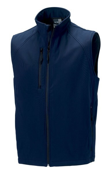 Russell J141M - Water-Resistant Softshell Gilet with Breathable Lining