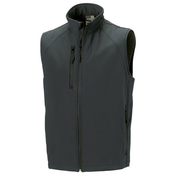 Russell J141M - Water-Resistant Softshell Gilet with Breathable Lining