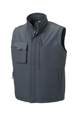 Russell J014M - Gilet Resistente con Tasche Multifunzionali