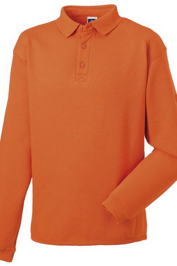 Russell J012M - Sweat-shirt Col Polo Très Résistant