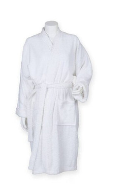 Towel City TC021 - Luxurious Terry Towelling Kimono Robe with Deep Pockets