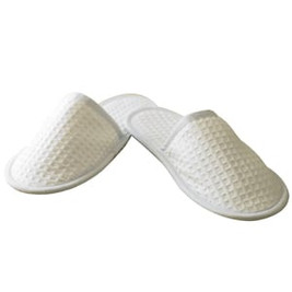 Towel City TC066 - Waffle mule slippers