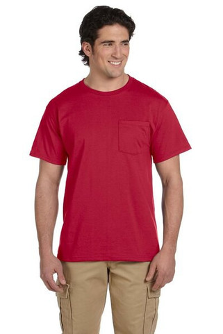 Jerzees 29P - 5.6 oz., 50/50 Heavyweight Blend™ Pocket T-Shirt