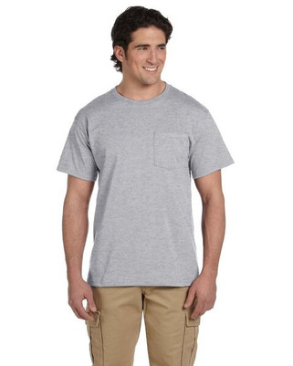 Jerzees 29P - 5.6 oz., 50/50 Heavyweight Blend™ Pocket T-Shirt