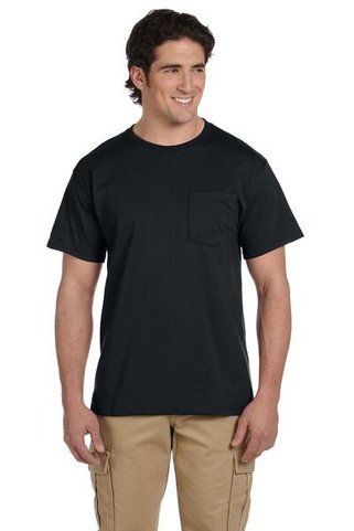 Jerzees 29P - 5.6 oz., 50/50 Heavyweight Blend™ Pocket T-Shirt