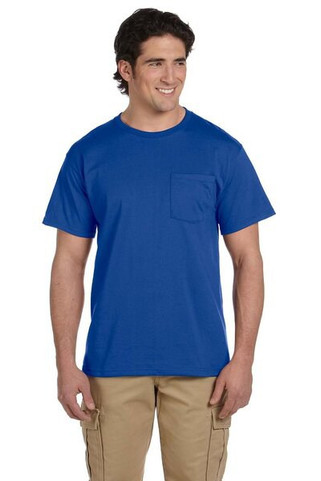 Jerzees 29P - 5.6 oz., 50/50 Heavyweight Blend™ Pocket T-Shirt