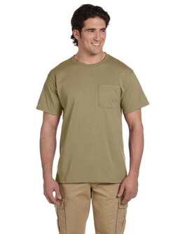 Jerzees 29P - 5.6 oz., 50/50 Heavyweight Blend™ Pocket T-Shirt