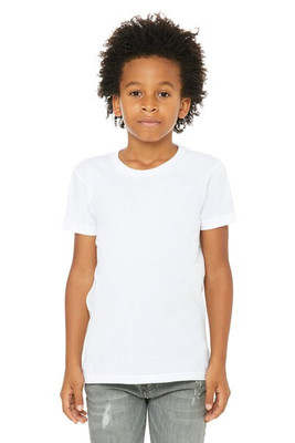 Bella+Canvas 3001Y - T-shirt à manches courtes en jersey pour les jeunes